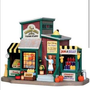 🍯Lemax Harvest Crossing Honey Hill Farm Stand 🏡